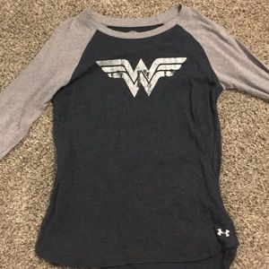 Wonder Woman under armor shirt